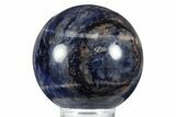 Deep Blue, Polished Sodalite Sphere #241726-1